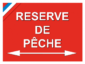 PANNEAU PECHE RESERVE (H0007)